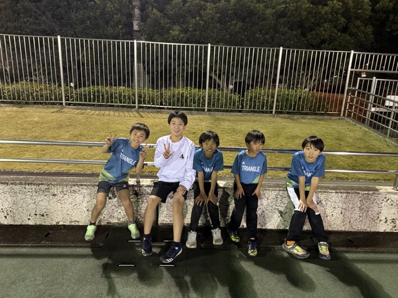 朝霞中央公園 仲間と一緒に