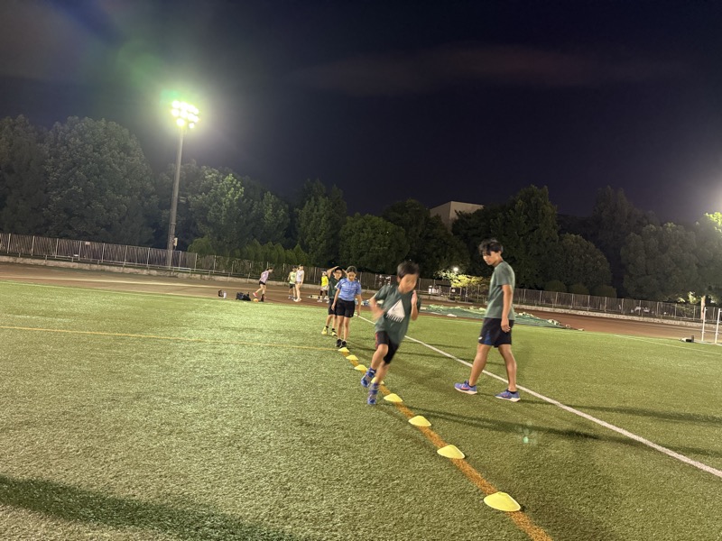 朝霞中央公園 楽しく走る