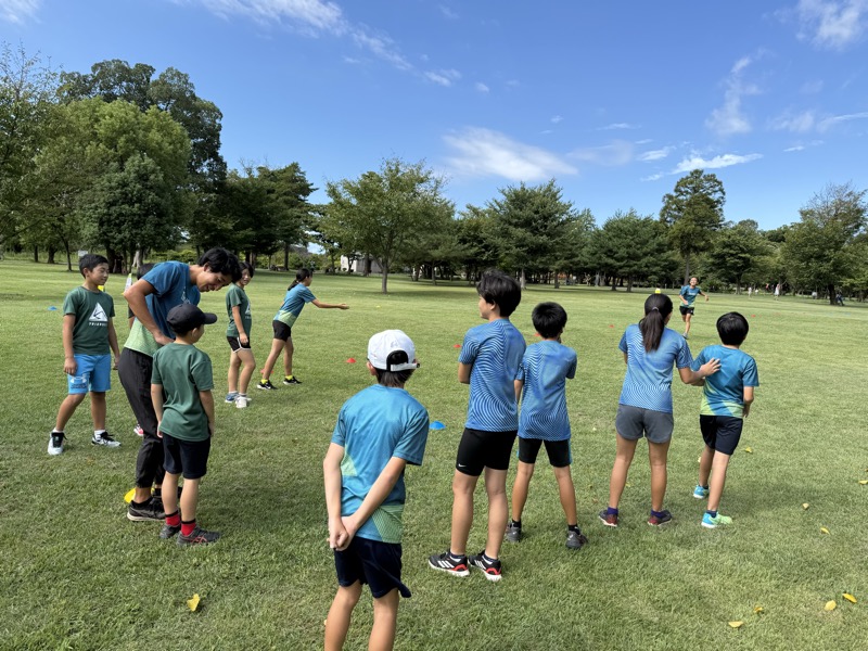 和光樹林公園 プロコーチの指導