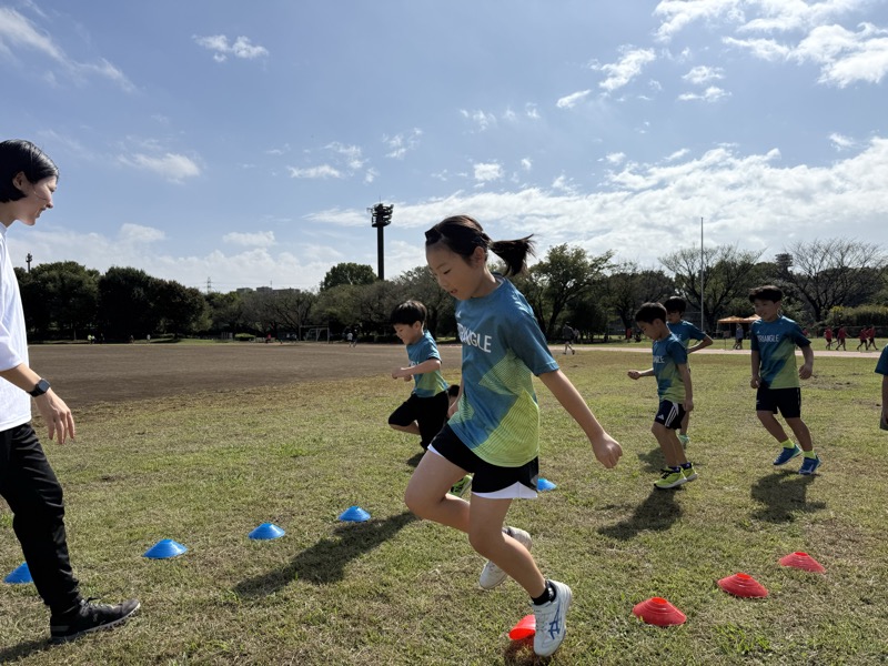 和光樹林公園 楽しく走る